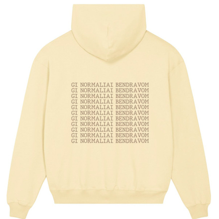 NORMALIAI BENDRAVOM HOODIE