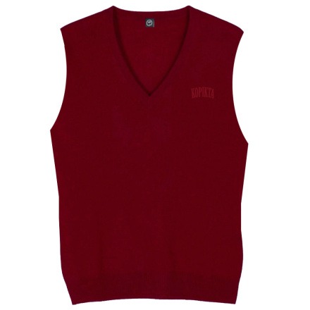 V NECK KNIT VEST