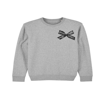 KIDS BOW DETAIL SWEATSHIRT