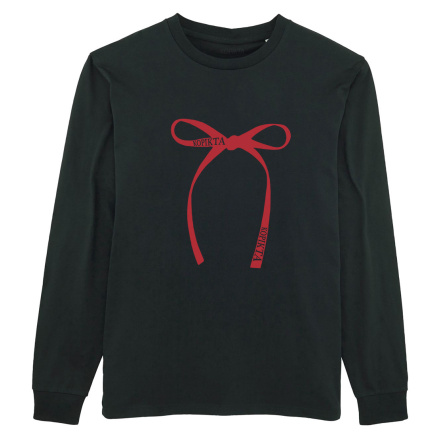 LONG SLEEVE RIBBON TSHIRT