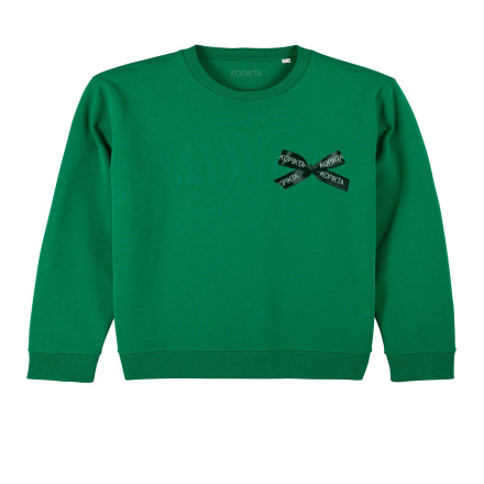 KIDS BOW DETAIL SWEATSHIRT