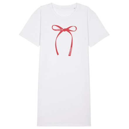 TSHIRT RIBBON DRESS