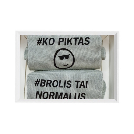 KIDS SOCKS BROLIS NORMALUS (1 PAIR)